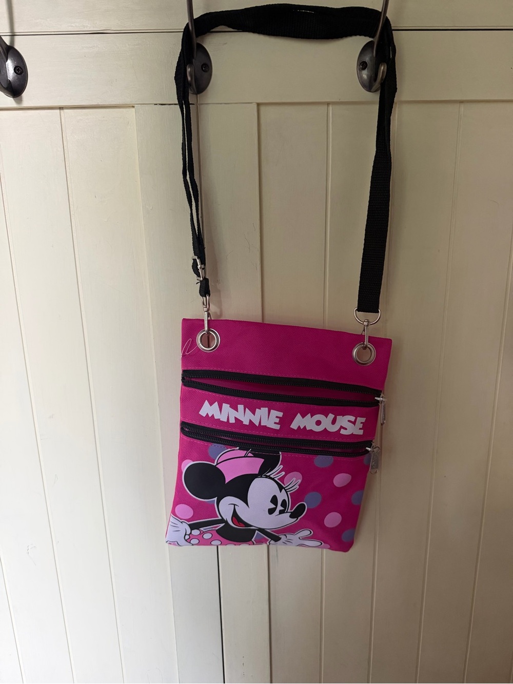 Minnie Mouse Pink Crossbody Bag